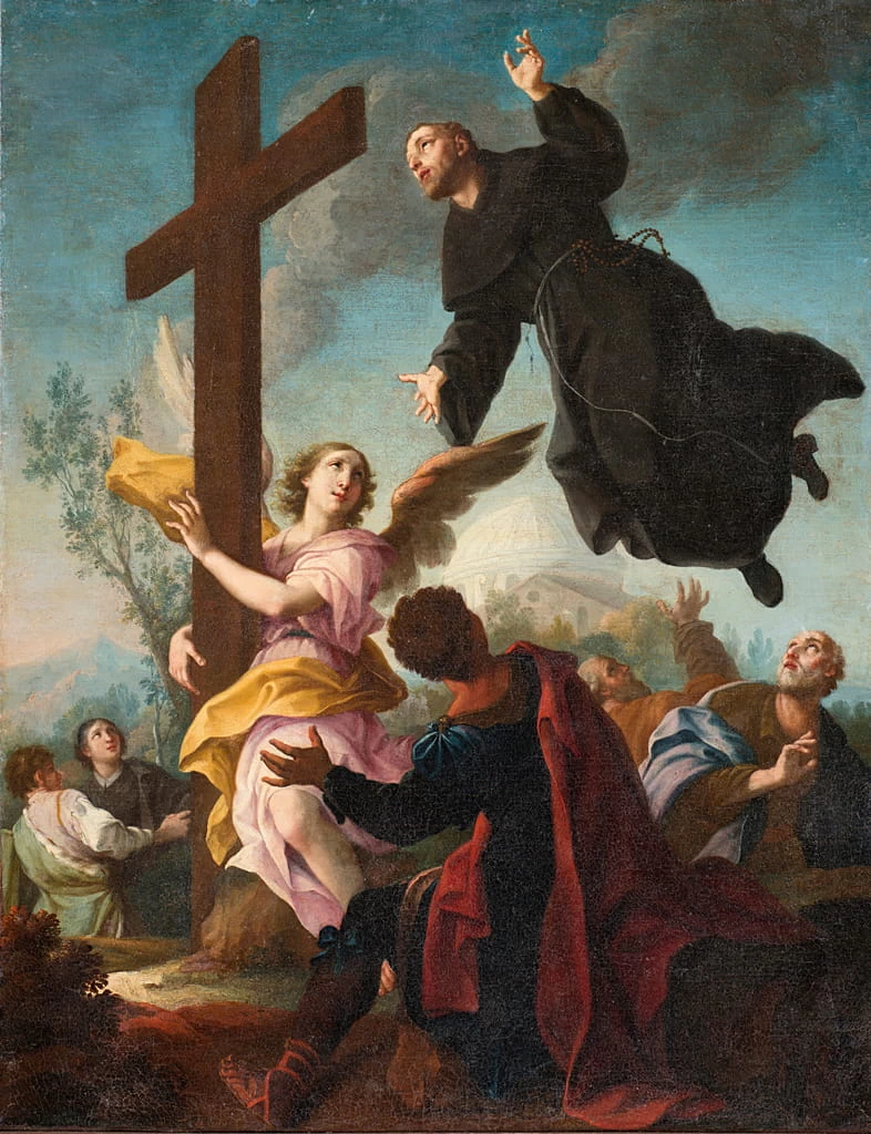 San Giuseppe da Copertino in estasi